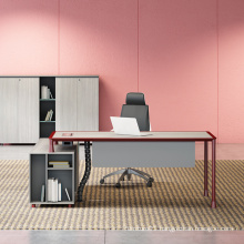 MDF office desk luxury executive modern office desk L shaped computer desk office furniture